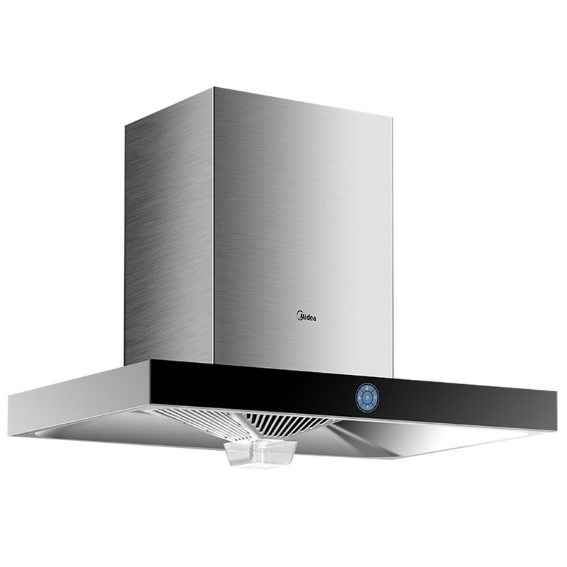 美的midea欧式油烟机cxw200b86黑