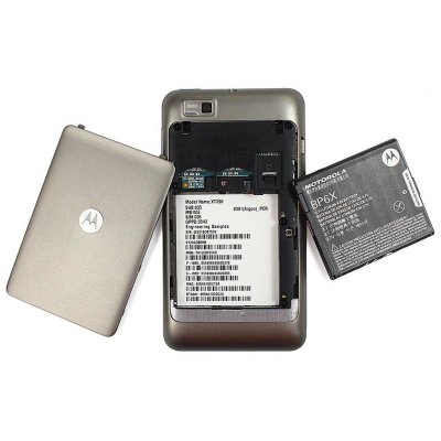 摩托罗拉（Motorola）XT390 3G手机（金色）双卡双待 联通定制