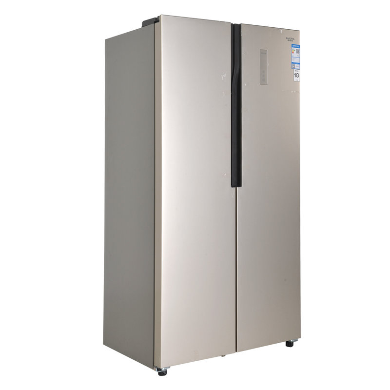澳柯玛aucmabcd536wph炫金冰箱对开门风冷无霜超导锁冷电脑控温超纤薄