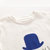 优贝宜 男童短袖t恤婴儿夏装女童白色上衣 宝宝夏季儿童薄款衣服99117(99117#帽子 90cm)第3张高清大图