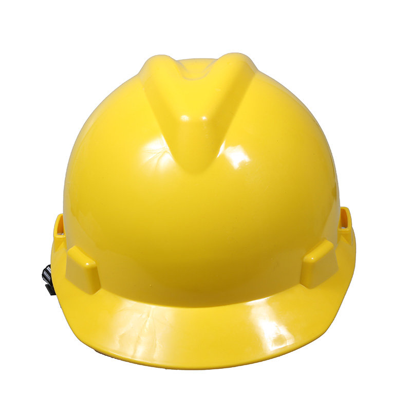 依吉饰 v型顶部加厚安全帽 男女头盔 工地工作帽子安全头盔 加硬(白色