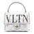 Valentino女士白色铆钉绗缝手提包 RW2B0B55-XQC-0VP白色 时尚百搭第6张高清大图