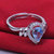 梦克拉Mkela S925银饰托帕石戒指 爱出色 活口戒指指环第2张高清大图