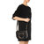 Salvatore Ferragamo女士黑色徽标单肩包 21-H002-691251黑色 时尚百搭第5张高清大图