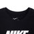 Nike耐克2017夏季新款情侣装透气圆领男女款学生上衣短袖T恤696708-013、696708-015(黑白色 S)第3张高清大图