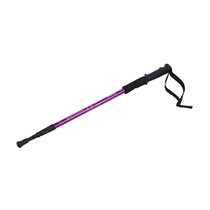 凹凸    户外登山杖伸缩折叠超轻老人杖徒步旅行手杖拐杖 AT7553(紫色)