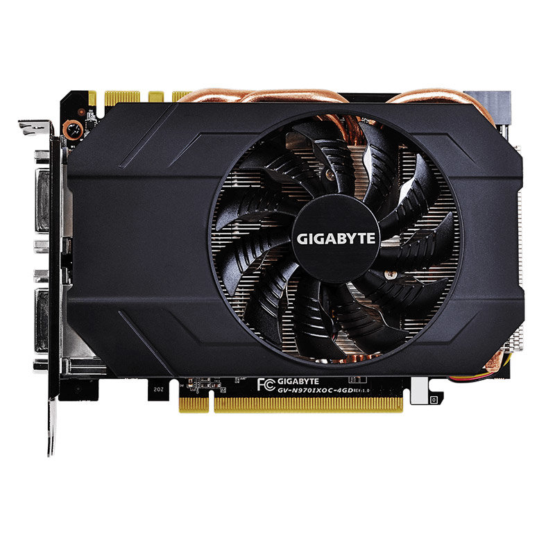 技嘉gigabytegvn970ixoc4gdgtx9701076mhz7010mhz4gb265bi