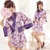日式和服 台湾制服诱惑性感情趣内衣日本和服 变装秀制服诱惑情趣睡裙 情趣内衣(紫色)第4张高清大图
