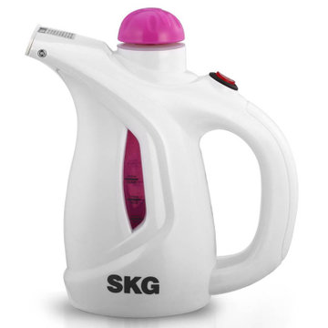SKG 迷你手持式蒸汽挂烫机美容机SKG2365（白色）（烫衣,杀菌,蒸脸,除螨,小体积,多功能,放心旅行,舒心办公,温馨生活）