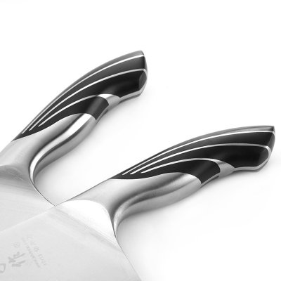 阳江十八子作雀开屏双刀组合SL1210-A/B 厨房刀具套装 不锈钢菜刀