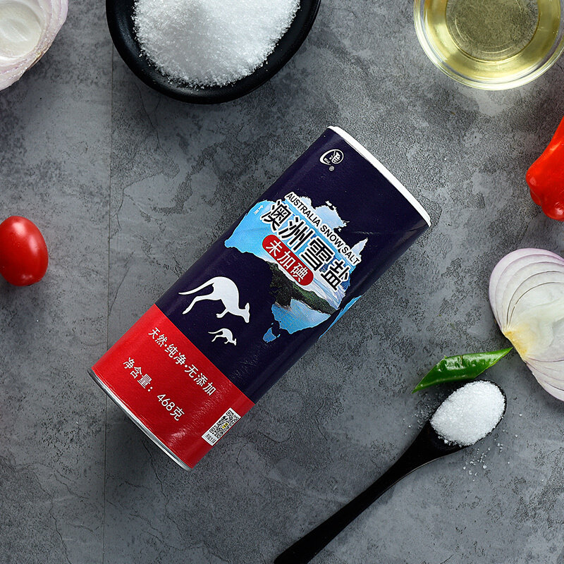 淮无碘盐468g盐淮盐澳洲雪盐无抗结剂