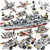 万高积木拼装玩具8合1巡洋战舰63002 国美超市甄选第2张高清大图