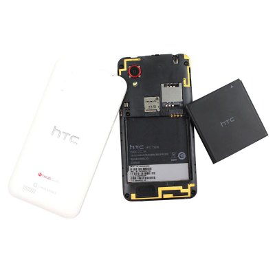HTC新渴望VT T328t手机（简约白）3G移动定制