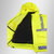 MOTO-BOY冬季防水防护服均码黄 保暖，反光第5张高清大图