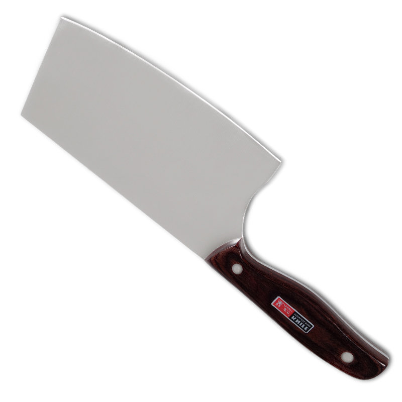 丰力心相印彩木柄斩切刀c0439菜刀刀具