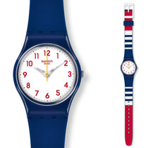斯沃琪(Swatch)手表 原创淑女系列 石英女表 海滩水手LN149
