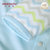 小米米minimoto婴儿宝宝棉连体连身衣新生儿哈衣爬服(浅蓝-对襟连身衣 59cm（3-6个月）)第5张高清大图