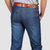 战地吉普AFS JEEP春夏新款直筒牛仔裤957男士牛仔长裤百搭包邮潮(蓝色 42)第2张高清大图