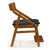 奥古拉 儿童学习椅 多功能升降学生椅 实木水曲柳 人体工程学设计舒适安全(深棕色木)第3张高清大图