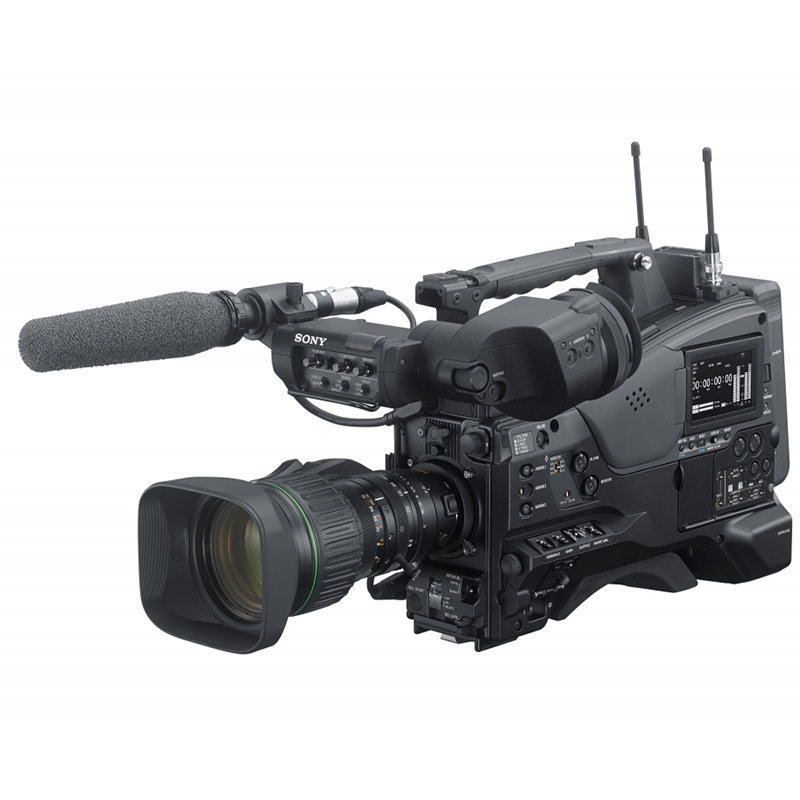 索尼(sony)pxw-x580广播专业摄像机x580kf套机 含富士16倍变焦镜头