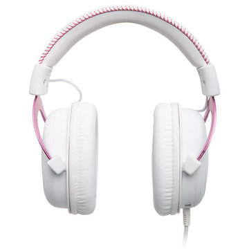 金士顿耳机（Kingston）HyperX Cloud二代游戏电竞耳机 7.1声道 兼容多种设备 粉红色限量版