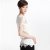 菲特丽2013夏装新款 欧美纯色镂空修身圆领短袖T恤 女上衣322101(白色 M)第2张高清大图