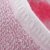 三利 自然元素纯棉提花浴巾(洋红)第3张高清大图