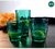 亚克力水杯彩色漱口杯果汁茶杯耐热耐摔 餐厅杯子透明塑料啤酒杯(绿色-中杯 380ml)第4张高清大图