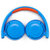 JBL JR300BT 学生耳机 无线蓝牙耳机 儿童耳机头戴式 耳麦可通话 低分贝学习耳机 蓝色第3张高清大图