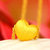 CNUTI粤通国际珠宝  黄金吊坠 足金3D硬金 拉丝心 情人节送礼精品  约0.85g第3张高清大图