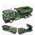 鸭小贱1：60解放卡车导弹车运输车油罐车野战军车回力车合金车模型儿童玩具车351B(陆军炮弹发射车)第2张高清大图