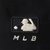 MLB ny黑色金标渔夫帽32CPHG-50L均码黑 百搭第4张高清大图