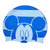 迪士尼儿童泳镜泳帽套装米奇公主卡通形象游泳套装74007(蓝色 儿童)第3张高清大图
