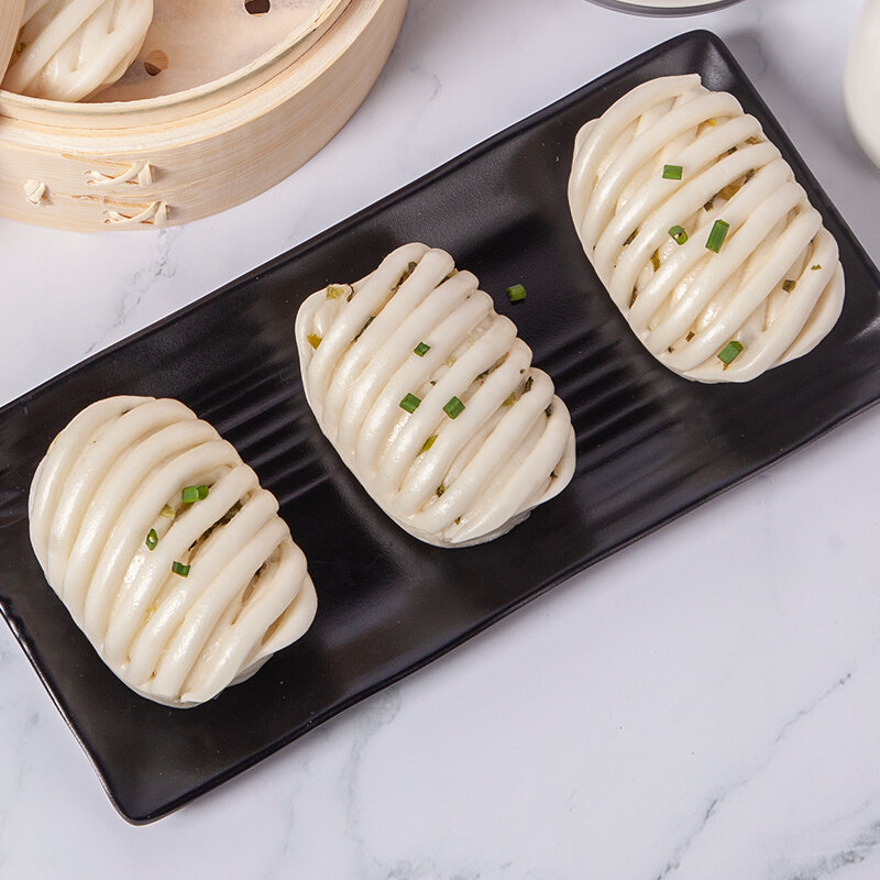 安井葱油花卷1kg馒头包子家庭装火锅挂面早餐面食面点冷藏方便面条