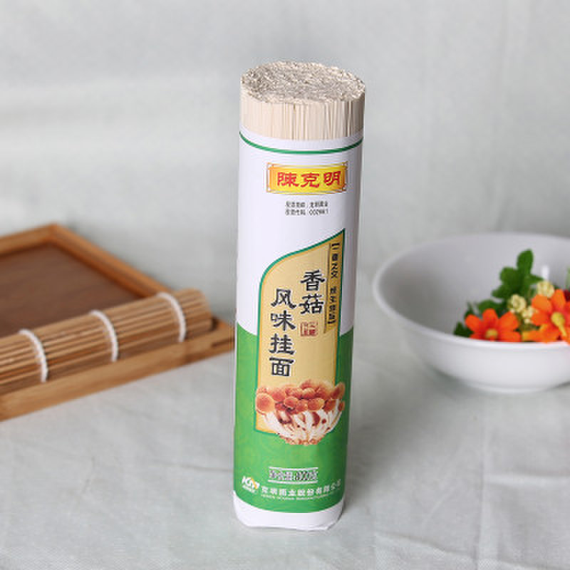 陈克明香菇风味挂面 800g/筒
