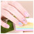 法国AMIKO艾米蔻玫瑰系列花漾养护无添加环保指甲油10ML(桃色心形HB14)第2张高清大图