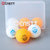 CnsTT凯斯汀乒乓球三星ABS40+新材料无缝乒乓球控制型速度型高弹乒乓球6只装(塔克黄色（耐打型）)第5张高清大图