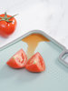 日本切水果砧板塑料切菜板厨房案板防霉小号迷你婴儿辅食家用刀板(藕粉色)