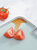 日本切水果砧板塑料切菜板厨房案板防霉小号迷你婴儿辅食家用刀板(橄榄绿)第2张高清大图