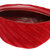 BALENCIAGA巴黎世家女士红色天鹅绒腰包红色 时尚百搭第8张高清大图