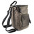 迪赛佰格designbag 大容量休闲复古纹理帆布双肩桶包 DS2331(休闲 咖啡)第2张高清大图