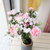 北京杭州居家鲜花 办公室鲜花 按月送花 玫瑰鲜花速递同城送包月鲜花(酒红色)第4张高清大图