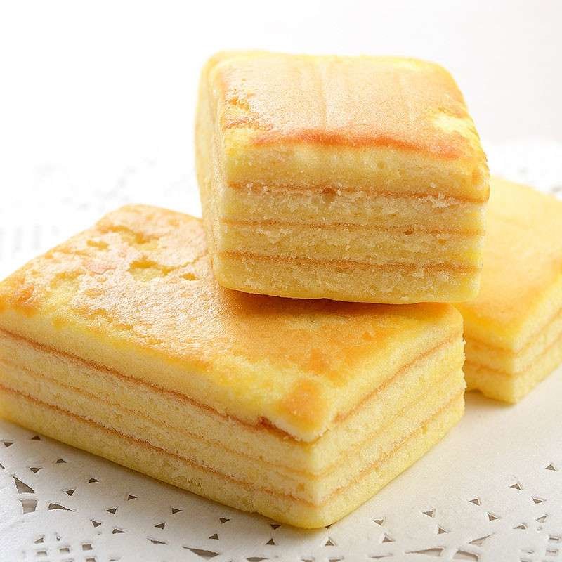 惜香缘慕丝妮奶香千层蒸蛋糕小吃点心千层糕1kg