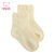 minimoto小米米宝宝棉袜儿童地板袜提花薄款袜子 3‘s(粉红+白色+嫩黄 1-2岁)第4张高清大图