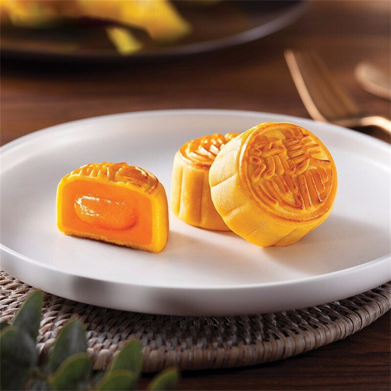 美心流心奶黄月饼360g自然流心从心回味