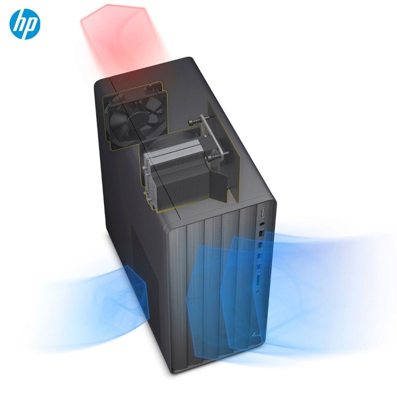 惠普(hp)envy te01系列电竞游戏台式机电脑主机 vr设计制图3d渲染办公