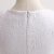 曼爱莎（myelsa）LQ1320057Y白色收腰花苞裙摆圆领无袖连衣裙(白色 S)第4张高清大图