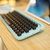 洛斐 DOT圆点蓝牙机械键盘 MAC办公笔记本无线手机键盘 iPad苹果键盘 青轴平板键盘(蓝色)第3张高清大图