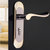 雨花泽 YHZ-7601 现代欧式简约室内门锁 房门锁实木门锁具土豪金间黑第4张高清大图