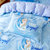 A类儿童床上用品三件套女孩纯棉四件套床单被套全棉爱莎公主床品(可爱米妮 047)第3张高清大图